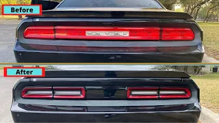 INSTALLING CUSTOM TAILLIGHTS (Full Explanation) (09-14 Challenger)