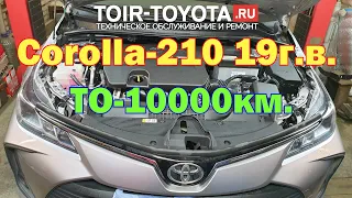 Corolla-210 2019г.в.  ТО-10000км.ТО-1.