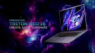 2024 Triton Neo 16 | 16-inch AI Gaming Laptop  | Predator