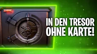 TRESOR OHNE KARTE ÖFFNEN! TRICK! 💸 | Fortnite: Battle Royale