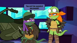 You can't be scared of gay people! [Tmnt2012] //GachaNox//