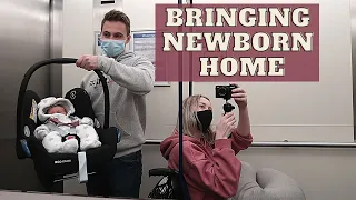 BRINGING BABY HOME // MEETING THE CATS