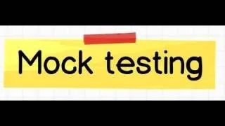 What is Mock testing ( MOQ) ?