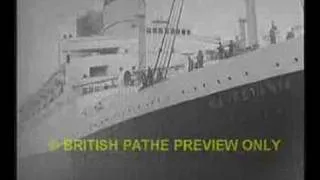 In Liverpool The MAURETANIA MAKES HER FIRST VOYAGE