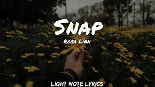 Rosa Linn - Snap (slowed and reverb with lyrics)