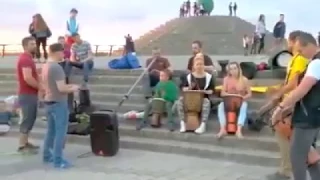 Барабанный клуб «Djembe Roots» на фестивале «Цвіт папороті» 2017