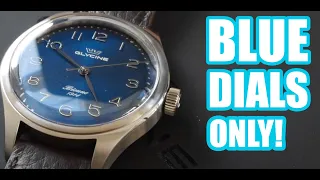 Blue Dials Only! A Video Montage Of Lucious Blue Dial Watches.