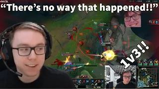 TheBausffs Is Back In EUW And Already Getting INSANE 1v3 Kills!!