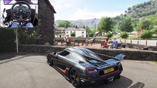 Koenigsegg One:1 - Goliath Race - Forza Horizon 4 | Thrustmaster T300RS gameplay