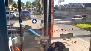 Viaje en Autobús L1 (Getafe Centro) | Desde Est. Alonso de Mendoza a Est. Getafe Sector 3