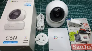 Mở hộp và hướng dẫn chi tiết các sử dụng Camera Ezviz C6N