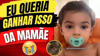 😭 LEOZINHO QUIS GANHAR UM PRESENTE DA MAMÃE, É DE CHORAR 😭