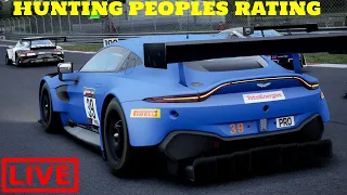 LFM Hunting Peoples Rating In The Aston Martin GT3  Assetto Corsa Competizione
