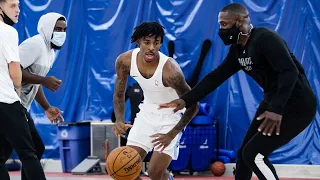 NBA All Star Ja Morant Basketball Training | Memphis Grizzlies | IMG Academy w/ Route Surgeon