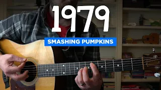 1979 • Smashing Pumpkins guitar lesson (standard tuning)