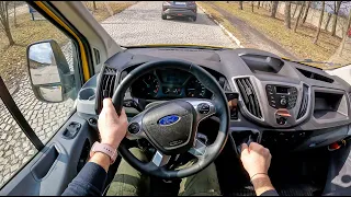 2016 Ford Transit [2.2 TDCI 105HP] |0-100| POV Test Drive #1104 Joe Black