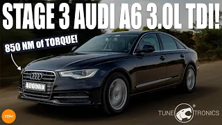 400HP Audi A6 3.0L TDI running a STAGE 3 SETUP! (850NM OF TORQUE 🤯) | Autoculture