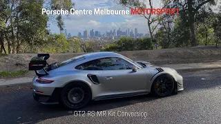 911 GT2 RS MR Conversion Time-Lapse.