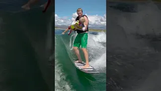 Wakesurfing Fun With Kids