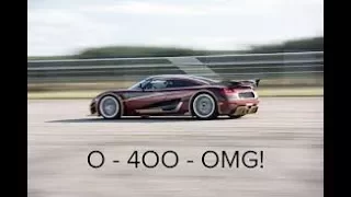 BUGATTI Chiron VS Koenigsegg Agera - 0-400-0 KM/h - Challenge