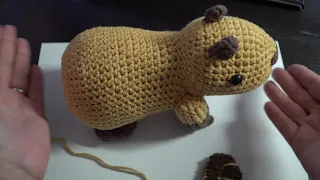 How to Make the Capybara's Foot: Cinching Your Crochet Work