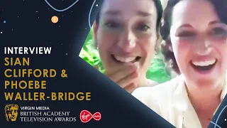 Phoebe Waller-Bridge Crashes Sian Clifford's Post-Award Interview | BAFTA TV Awards 2020