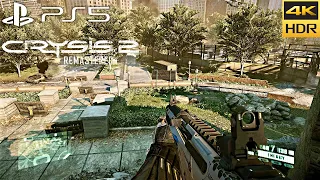 CRYSIS 2 on Next Gen Looks Amazing | PS5 Gameplay - Crysis Remastered Trilogy [4K 60FPS HDR]
