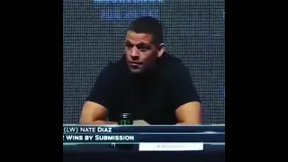 Nate Diaz Pissing Off Dana White