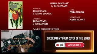 Drumless Track | Flame Of Recca theme song: "Nanka Shiawase" by The Oystars