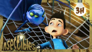 Zak Finds Himself in a Sticky Situation! 🕷️ | 🐛 Insectibles 🐛 | Funny Cartoons for Kids | Moonbug