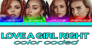 Love a girl right (demo version) color coded, lyric and tradução PT