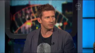 David Wenham interview on The Project (Australia) - 180 Project