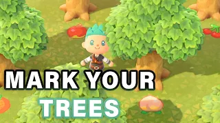 MARK your Trees with Custom Designs ► Animal Crossing: New Horizons