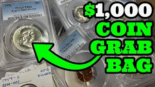 Buying Another $1,000 Rare Coin Grab Bag - Dealer-to-Dealer Trading