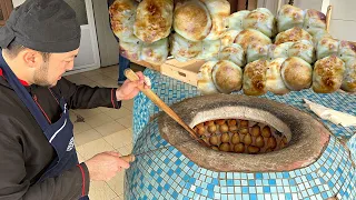 Favorite Street Food in Uzbekistan | Meaty Tandoor Samosa | Pure Life