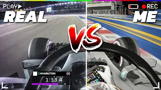 I tried to beat Hamilton's EPIC F1 2018 Singapore Pole Lap