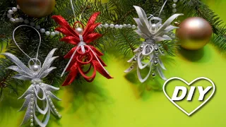 🌟They will decorate your Christmas tree🎄Incredibly beautiful Angels from foamiran with your ownhands