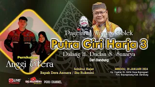 LIVE PAGELARAN WAYANG GOLEK PUTRA GIRIHARJA3 H. DADAN SUNANDAR SUNARYA - BOJONGSOANG BANDUNG #PGH3