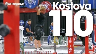 Boyanka Kostova (58kg) 110kg Snatch 2015 World Weightlifting Championships
