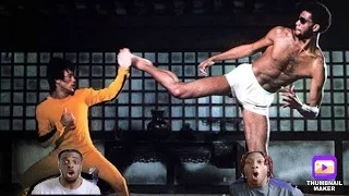 KAREEM FOUGHT BRUCE LEE!! Ki & Jdot Reacts to bruce lee vs kareem abdul jabbar ITA