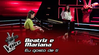 Beatriz e Mariana - "Eu Gosto De Ti" | Prova Cega | The Voice Kids