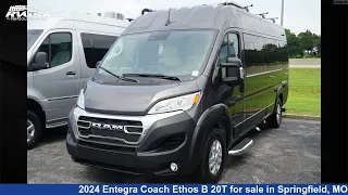 Remarkable 2024 Entegra Coach Ethos Class B RV For Sale in Springfield, MO | RVUSA.com