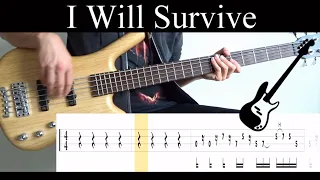 I Will Survive (Cake) - (BASS ONLY) Bass Cover (With Tabs)