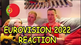 EUROVISION 2022 - PORTUGAL - REACTION - SEMI FINAL 1