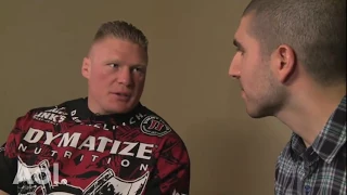 ARIEL HELWANI: BROCK LESNAR on UFC title loss, The Undertaker and more (2011)