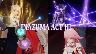 Raiden Shogun Final | Inazuma Act III Final Story Cutscenes 4K Jap Dub