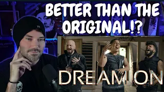 First Time Hearing VoicePlay - DREAM ON  ( Metal Vocalist Reaction )