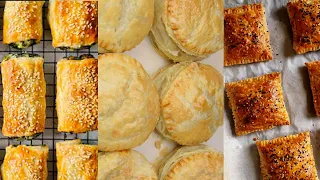 Puff Pastry with Different filling ideas @thefreshplate06