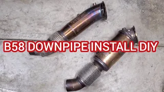 VRSF B58 Downpipe DIY (Part Numbers in Description)