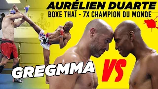 GregMMA combat un de ses modèles, Aurélien Duarte 7X Champion du monde !